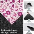 thumbnail image 3 of Pink Breast Cancer and Love Kitchen Rugs Sets Of 3,Kitchen Runner Rugs Non Skid Washable,Decorative Kitchen Floor Mats for Kitchen,Sink,Laundry,17"x30"+ 17"x47" + 17"x59", 3 of 6