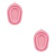 thumbnail image 1 of Toystoory Alfombrilla de limpieza de brochas de maquillaje de silicona, herramientas cosméticas, almohadilla de , esponja pequeña portátil, Rosado 2Conjunto, 1 of 6