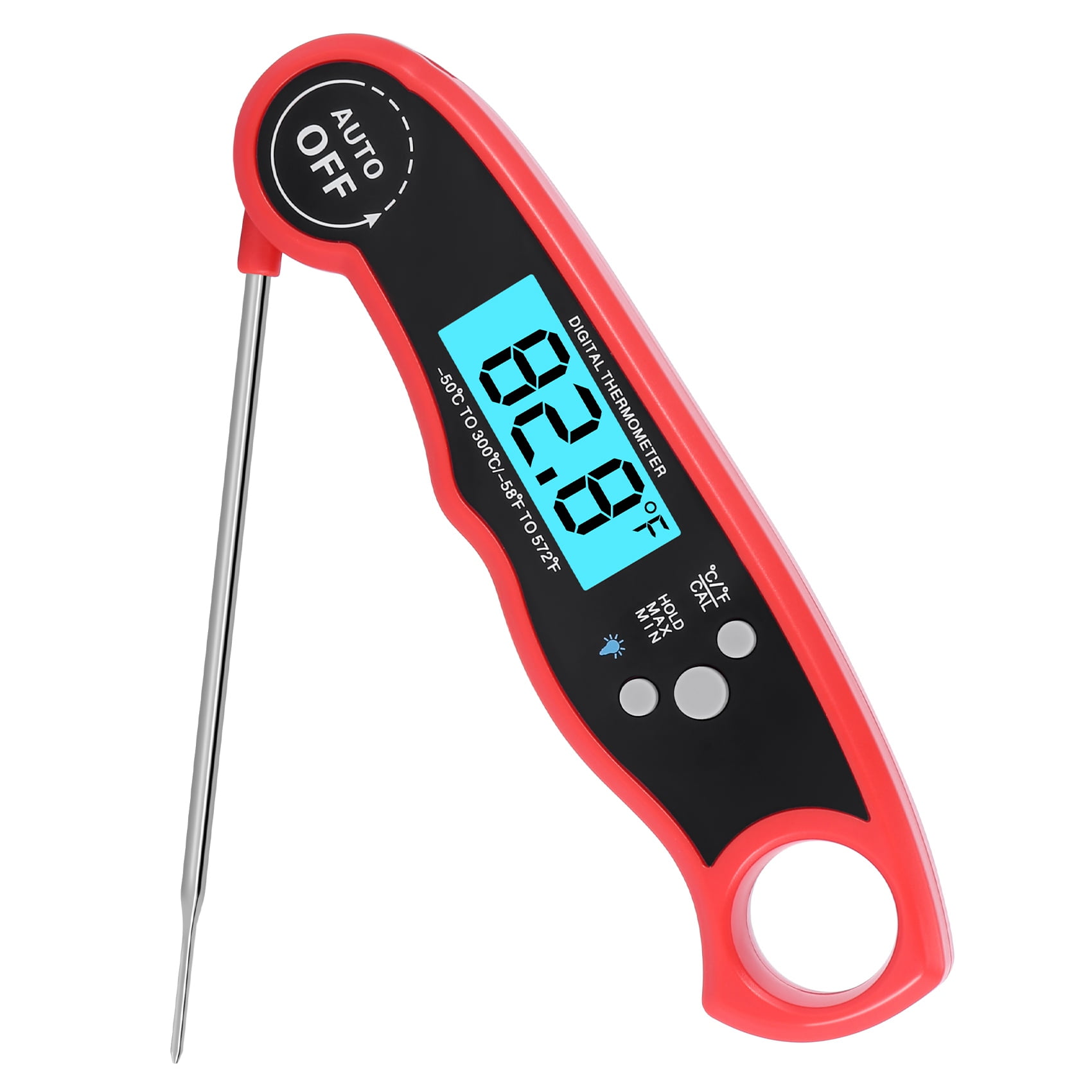 Best Waterproof Ultra Fast Thermometer with Backlight and for