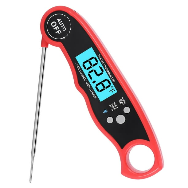 Best Waterproof Ultra Fast Thermometer with Backlight and for