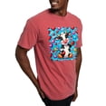 thumbnail image 4 of CafePress - Adorable Cow Has Hearts T Shirt - Mens Comfort Colors Shirt, 4 of 5
