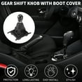thumbnail image 2 of Unique Bargains Gear Shifter Knob with Cover 6 Speed Manual Stick Shifter Knob for Volkswagen Amarok 10-16 Faux Leather, 2 of 6