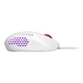 thumbnail image 4 of Cooler Master MasterMouse MM720 - Mouse - right-handed - optical - 6 buttons - wired - USB - glossy white, 4 of 6