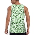 thumbnail image 3 of Easygdp St Patrick's Day4 Men's Tank Top, Sleeveless Muscle T Shirts, Breathable, Quick-Dry, Loose for Gym, Running, Fitness - Large, 3 of 9