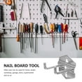 thumbnail image 5 of OULII 5Pcs Steel Pegboard Hooks for Tool Storage Practical and Durable Home Use, 5 of 5