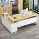 thumbnail image 2 of Modern Manager Office Desks Simplicity Computer Boss Boss Storage Office Desks Single Person Wood Escritorios Furniture QF50OD My Lux Decor Round, 2 of 18