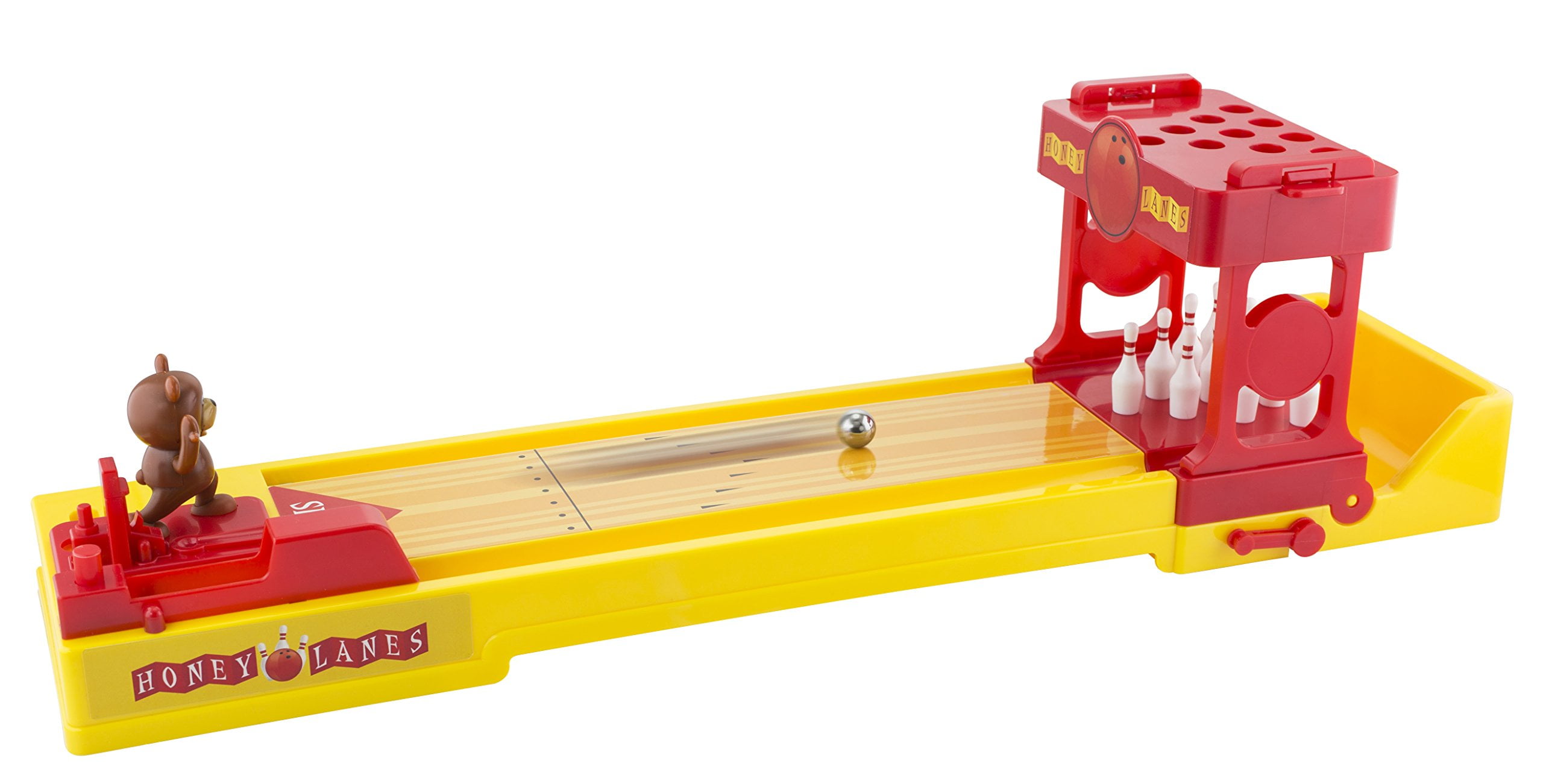 Bear Bowling Tabletop Bowling Game Giant 23" Lane