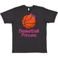 thumbnail image 3 of Inktastic Basketball Princess T-Shirt, 3 of 5