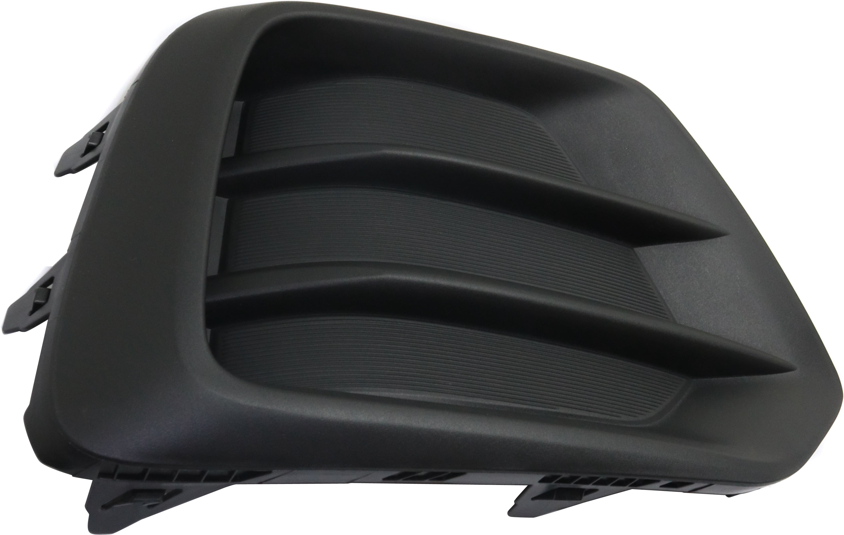 Fog Light Cover Compatible with 2017-2021 Chevrolet Trax Right Passenger Textured Black