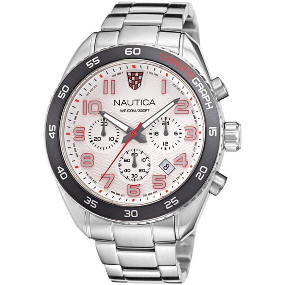 Nautica Key Biscane Stainless Steel Mens Watch NAPKBS226