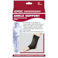 thumbnail image 3 of OTC Ankle Support with Wrap Around Strap, Black, Medium, 3 of 3