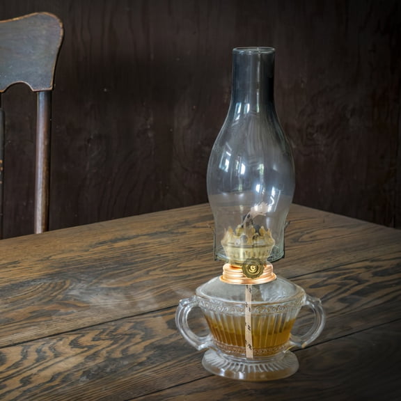 3 Sets Mini Kerosene Lamp Accessories Oil Wicks Replacement Chimney Burner Holder for Lantern Lighting