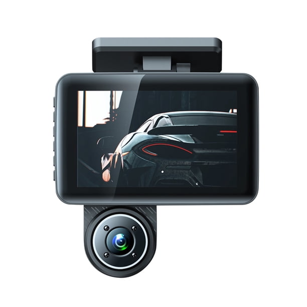 Pisexur Electrónica para Hombres Full 1080P Coche DVR Tacógrafo Visión Nocturna Mejorada Video de Tres Lentes Retrovisor Cámara de Vigilancia de Estacionamiento Detección Automática de Movimiento Ele