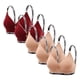 thumbnail image 1 of 5 piezas de ropa interior de maternidad para dormir de color sólido para mujer, sin ropa interior, sujetador de uso diario para mujer, sujetador de nailon para mujer, 1 of 2