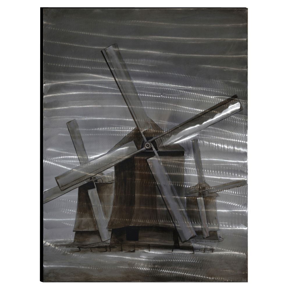 Nautical Hand Painted Aluminum Wood Wall Art Decor by Urban Port