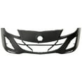 thumbnail image 4 of CAPA For 10-11 Mazda 3 Mazda3 Hatchback/Sedan Front Bumper Cover Primed Plastic, 4 of 5
