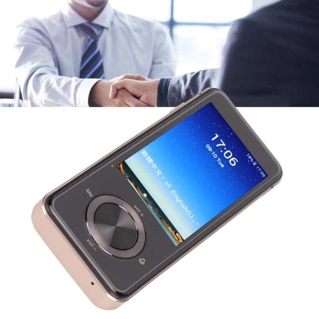 Language Translator, 137 Online 10 Offline 43 Photography Language 2 Way Translator, Portable Compact Accurat Real Time AI Voice Translator Device with 3in Touchscreen