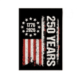thumbnail image 2 of America 250 Garden Flag,USA 250th years Anniversary Patriotic Banner Double-Sided with Stripe Design, 1776-2026 Commemorative, 12 x 18 Inch, 2 of 6
