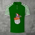 thumbnail image 1 of Adult Mens Polo Shirt Short Sleeve Button Tees Shirts Lightweight Red TShirt Men, 1 of 3