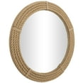 thumbnail image 5 of DecMode 40" x 40" Brown Rope Wall Mirror, 5 of 7