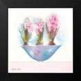 thumbnail image 2 of Robertson, Marilyn 12x12 Black Modern Framed Museum Art Print Titled - Hyacinths, 2 of 5
