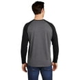 thumbnail image 2 of Sport-Tek Posicharge Long Sleeve Tri-Blend Wicking Raglan Tee, 2 of 5