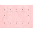 thumbnail image 1 of Ahgly Company Indoor Rectangle Solid Red Modern Area Rugs, 5' x 8', 1 of 4