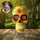thumbnail image 5 of 2 Pieces Skeleton Plants Flower Succulents Pot Planter Holder Props indoor e outdoor Halloween Gloria Contenedor suculento, 5 of 5