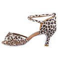 thumbnail image 4 of Zapatos Latinos Suaves Y Cómodos Zapatos De Baile De Moda para Mujer Estampado De Leopardo 37 ANGGREK Otros, 4 of 8