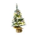 thumbnail image 2 of Pequeño mini de Navidad de mesa, de Navidad con luces, de Navidad con piña para decoración de repisa de fiesta y ventana de festival Luz cálida de 60 cm, 2 of 9