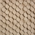 thumbnail image 6 of DII 24x17" Modern Fabric Ultra Soft Chunky Bath Mat in Taupe Beige, 6 of 6