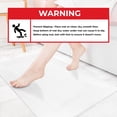 thumbnail image 5 of Cotton Paradise 100% Cotton Bath Mats for Bathroom Floor Set of 2 Pack, 20x34 Soft Absorbent Washable Quick Dry Tub Bathmat, White, 5 of 7