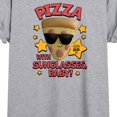 thumbnail image 3 of Toy Story 5 - Pizza Toy With Sunglasses - Juniors Oversized Graphic T-Shirt, 3 of 5