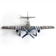 thumbnail image 5 of Kit de montaje de modelo de avión de combate P-51 a escala 1/48, decoración de modelo de avión Gris brillante, 5 of 8