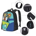 thumbnail image 3 of Lsque Scooby-Doo Backpack for Men and Women - Durable 600D Oxford Cloth -Large Capacity, Water-Resistant School, Travel, and Hiking Bag, 3 of 7