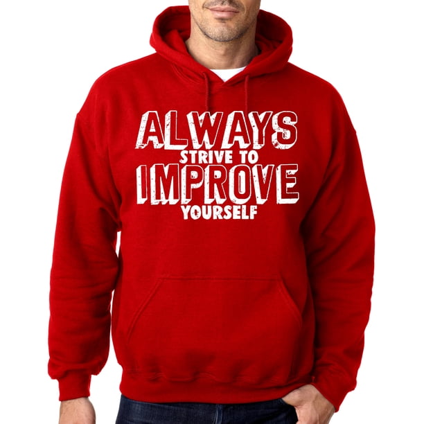 men's red pullover