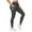 Dark Gray, variant on Ruimatai Womens High Waisted Leggings No See Through Tummy Control Yoga Pants Solid Side Double Pockets Cycling Workout Pants