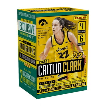 2024 Panini Caitlin Clark Collection Basketball Trading Cards Blaster Box