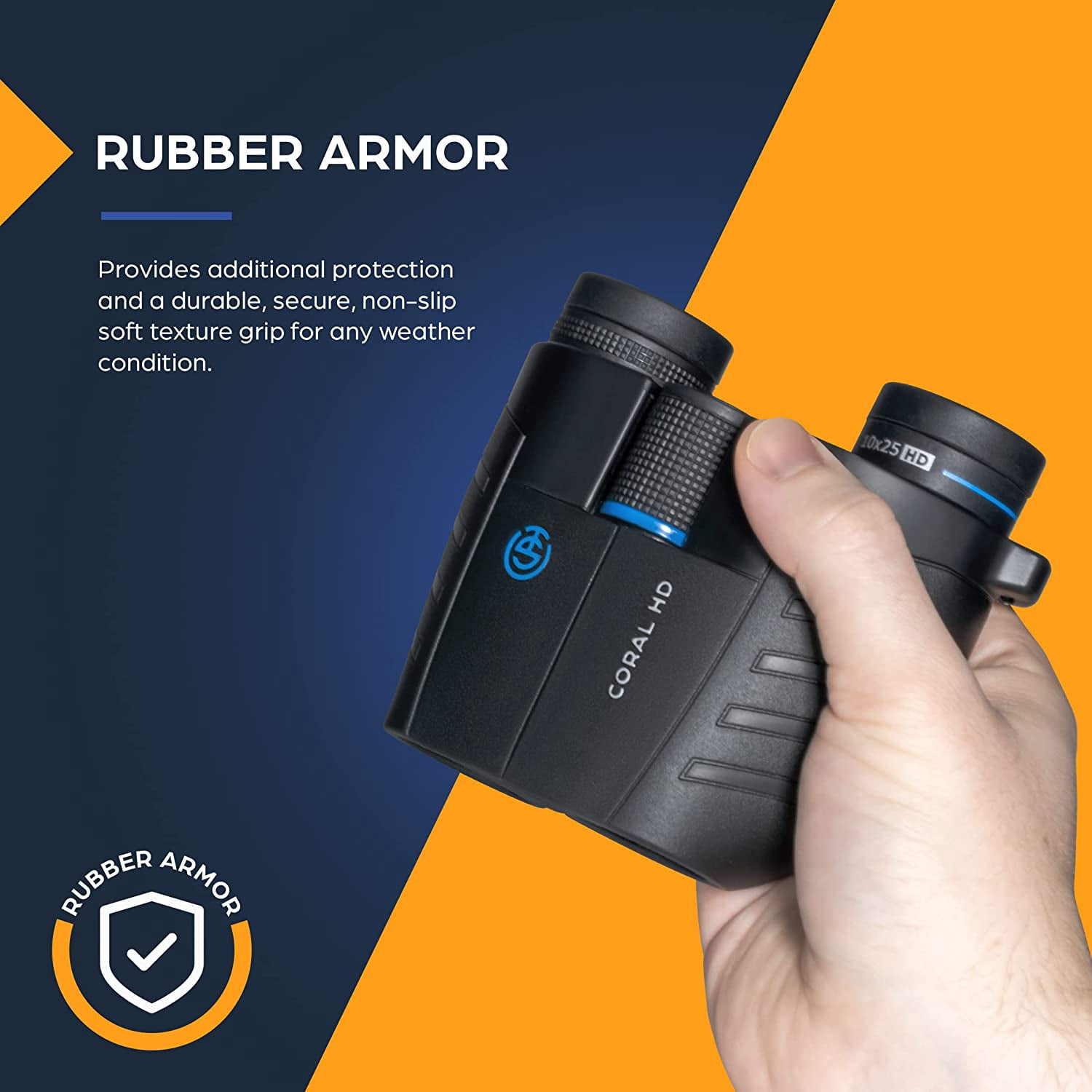 TSO Coral 10x25 Porro Binocular