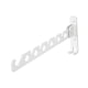 thumbnail image 2 of Perchero para secar calcetines, plegable, resistente y estable. blanco, 2 of 9