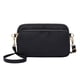 thumbnail image 1 of Bolso bandolera de nailon impermeable, informal, para mujeres y niñas (negro), 1 of 8
