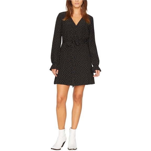 Sanctuary Clothing Womens Ellie Tunic A-line Dress, Black, Small