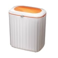 thumbnail image 1 of GOOHOCHY Cubo de basura para el hogar, cubo de basura colgante de cocina, cubo de basura de plástico con tapa, 8 l, 1 of 8