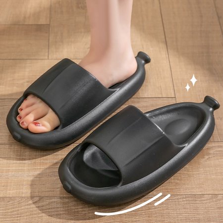 

Cameland Slippers for Women Men Extremely Comfy Soft Soled Super Soft House Pillow Slippers for Women Thick Sole Banana Bathroom Cloud Slides for Women Up to 65% off!