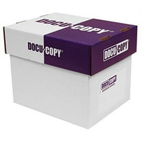 DocuCopy 7593 Reinforced Premium Multipurpose Copy Paper 24lb 8.5" x 11" 3 Holes 1 Case/5 Reams/2500 Sheets