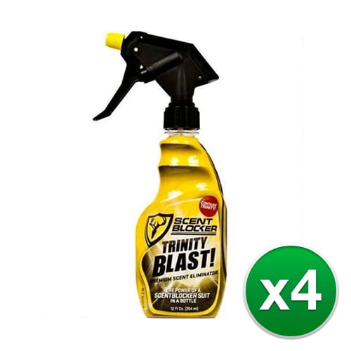 Scent Blocker Trinity Blast Scent Eliminator 12 oz (4Pack) Scent