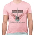 thumbnail image 2 of Rock and Roll Bachelorette Shirt Unisex Small Pink, 2 of 5