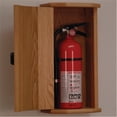 thumbnail image 3 of Wooden Mallet Fire Extinguisher Cabinet, 5 lb. capacity, Light Oak, 3 of 5