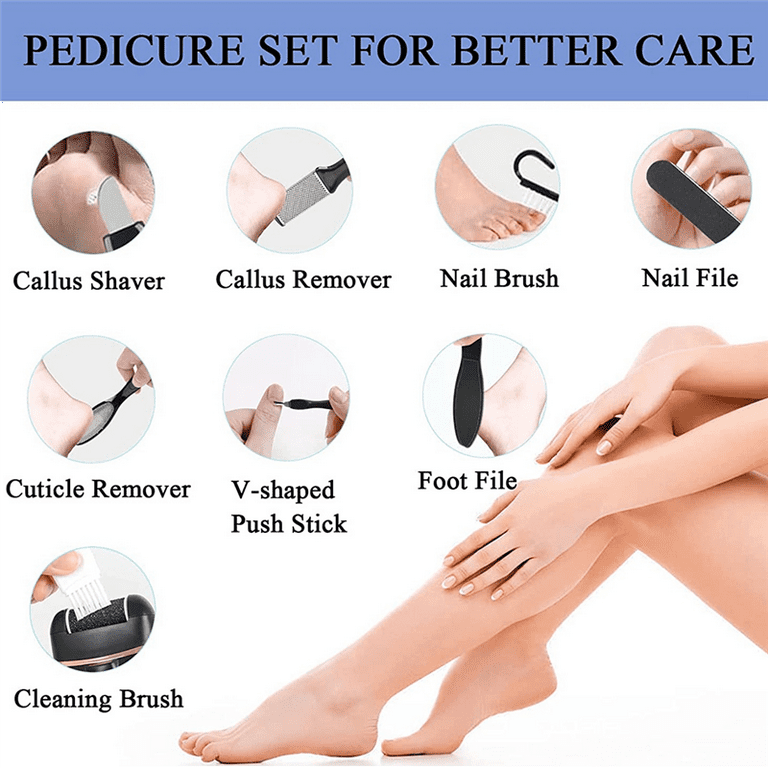 Rechargeable Electric Foot File Callus Remover Pedicure Machine Apparatus  for Heels Grinding Device Foot Corns Remove Roller