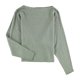 thumbnail image 2 of Suéter de punto Ralph Lauren con manga Dolman para Mujer Gris Extragrande, 2 of 2